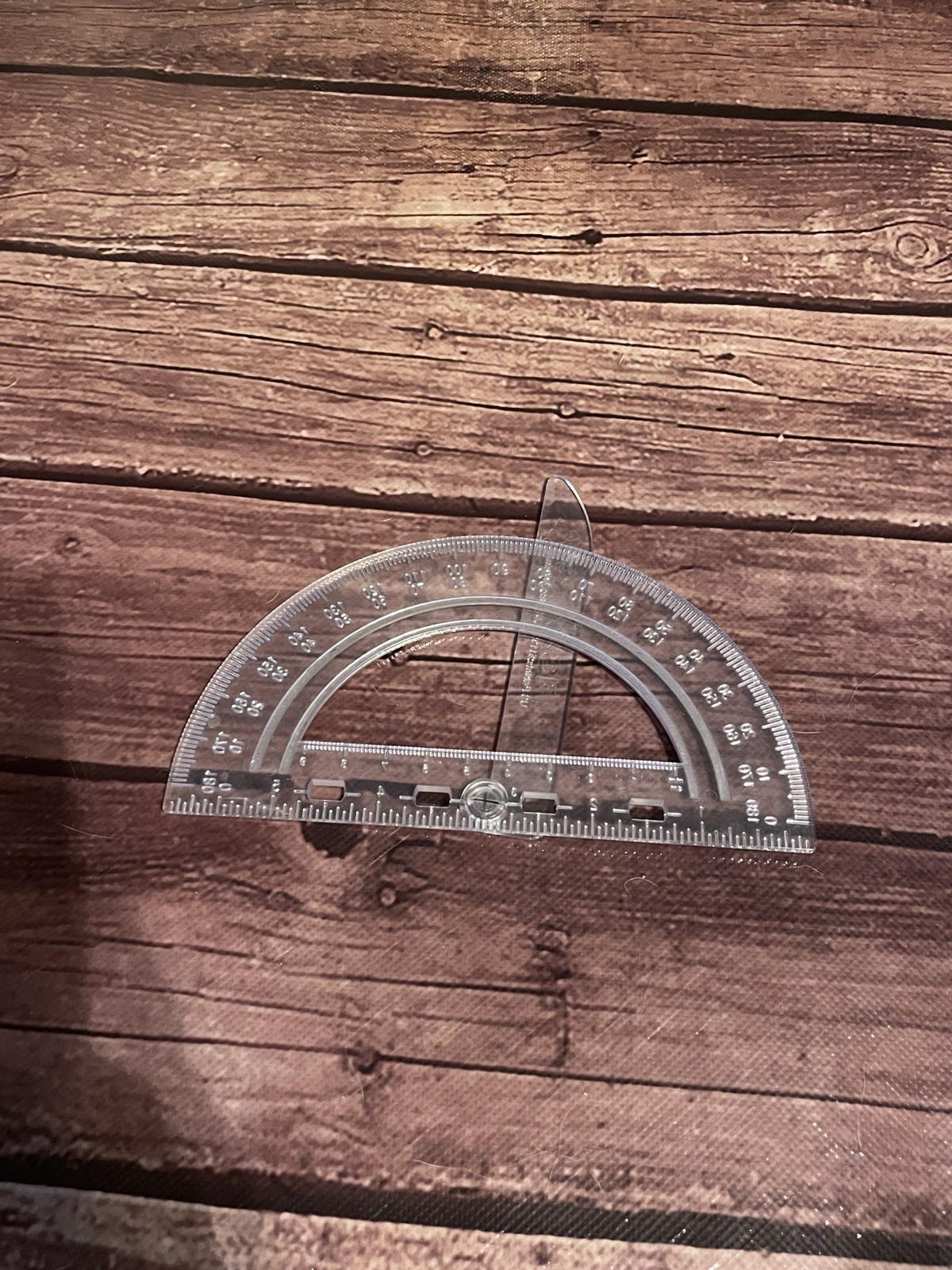 Fiskars Plastic Protractor With Bonus Mini 4” Protractor Swing Arm