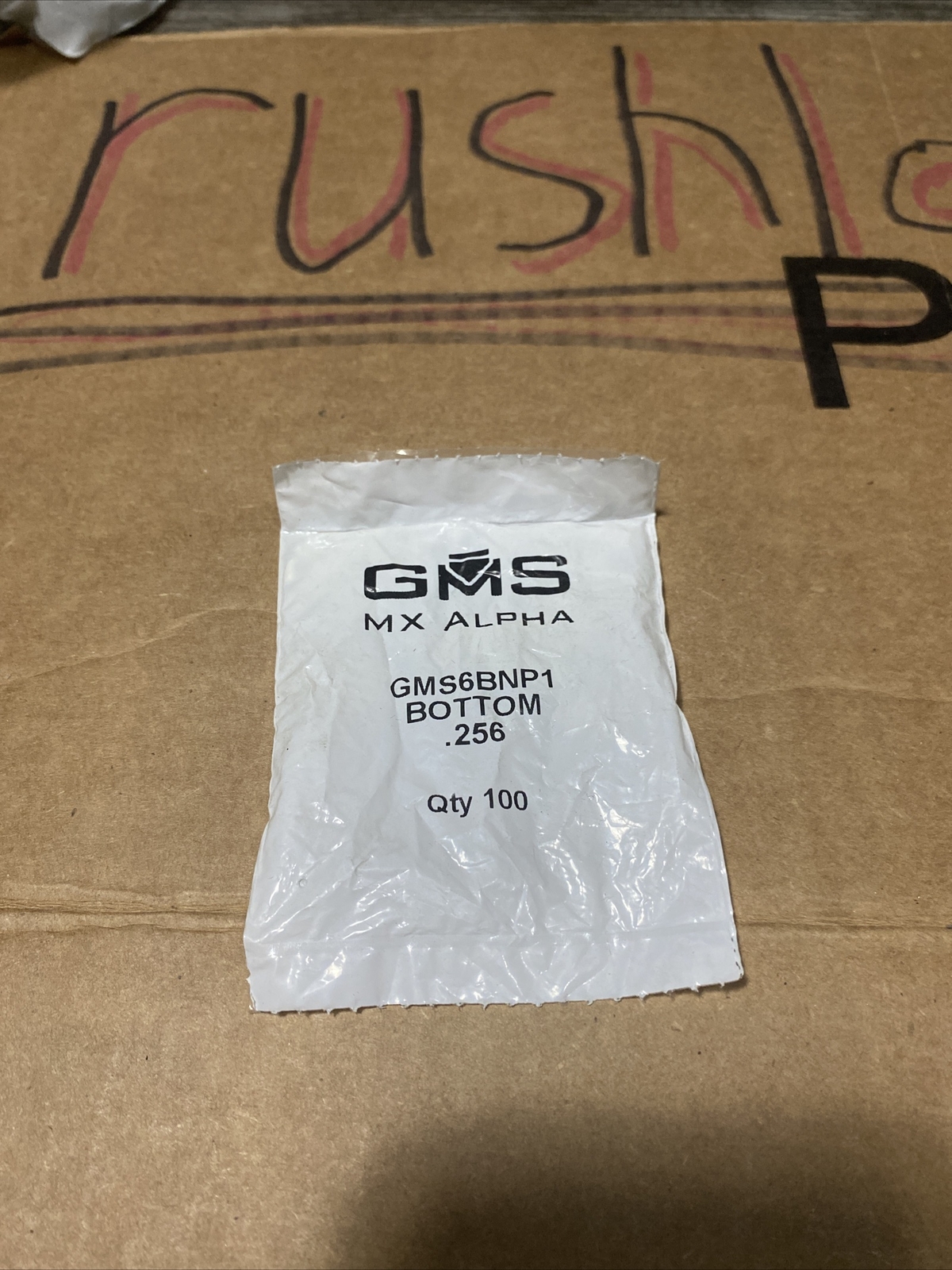 Brand New-Gms Mx Alpha .256 Bottom Pin GMS6BNP1 100 Pack