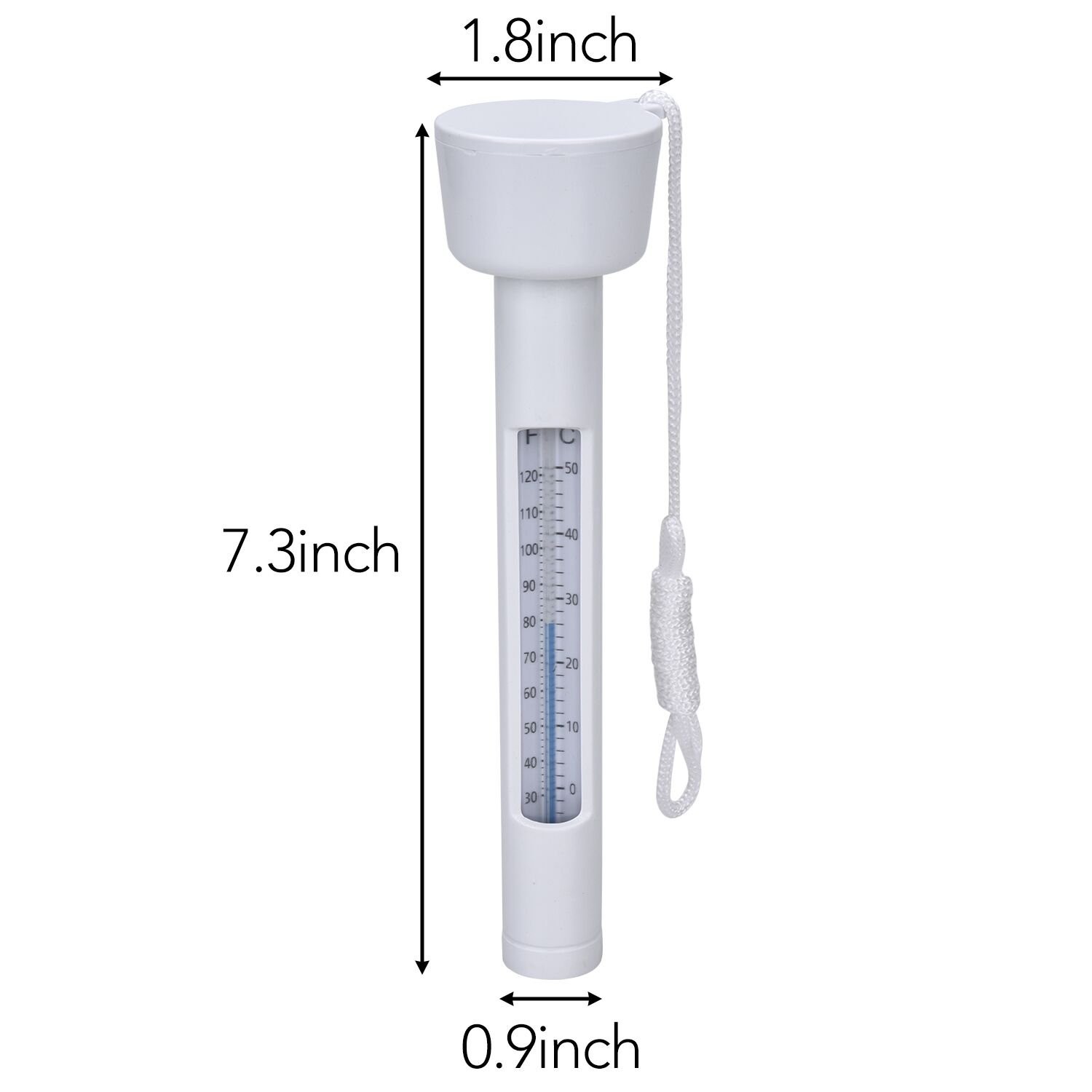 [Large Floating Pool Thermometer] eLander Pro Water Thermometers, for White