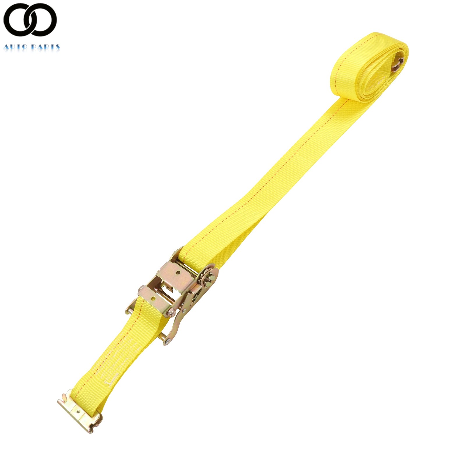 Heavy Loads E Track System With Wheel Chock 9' Yellow Ratchet Tie Down Straps