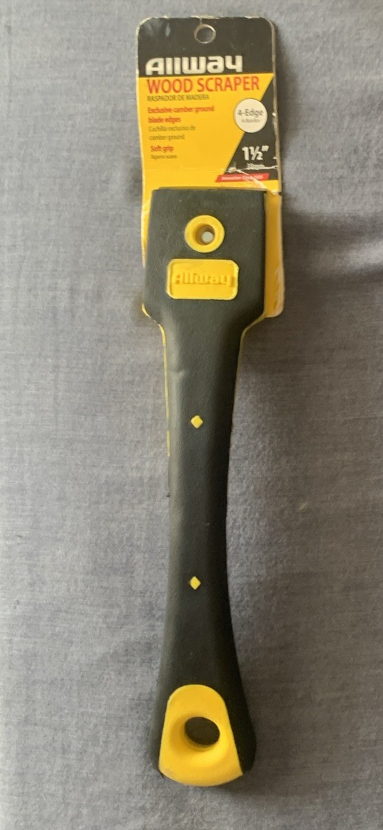 ALLWAY FE1 2-Edge Soft-Grip Scraper   1 1/2