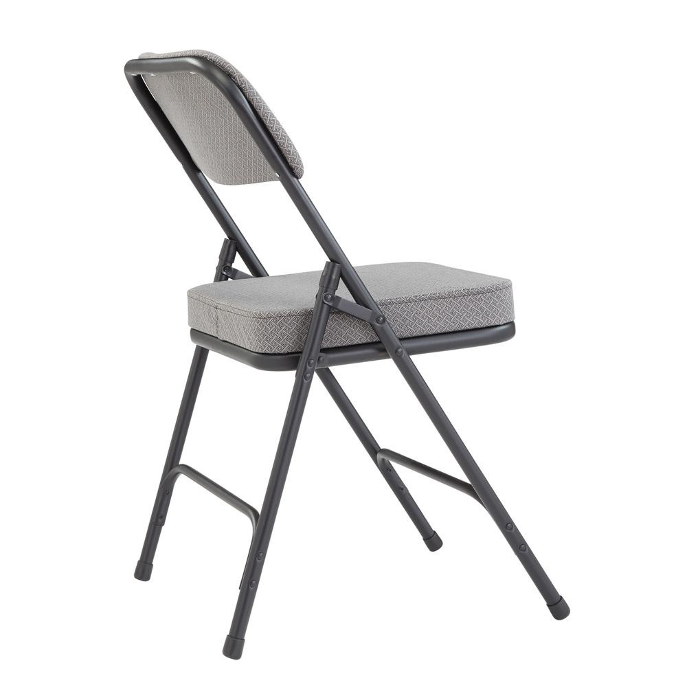 NPS® 3200 Series Premium 2" Fabric Upholstered Double Hinge Folding Chair,...