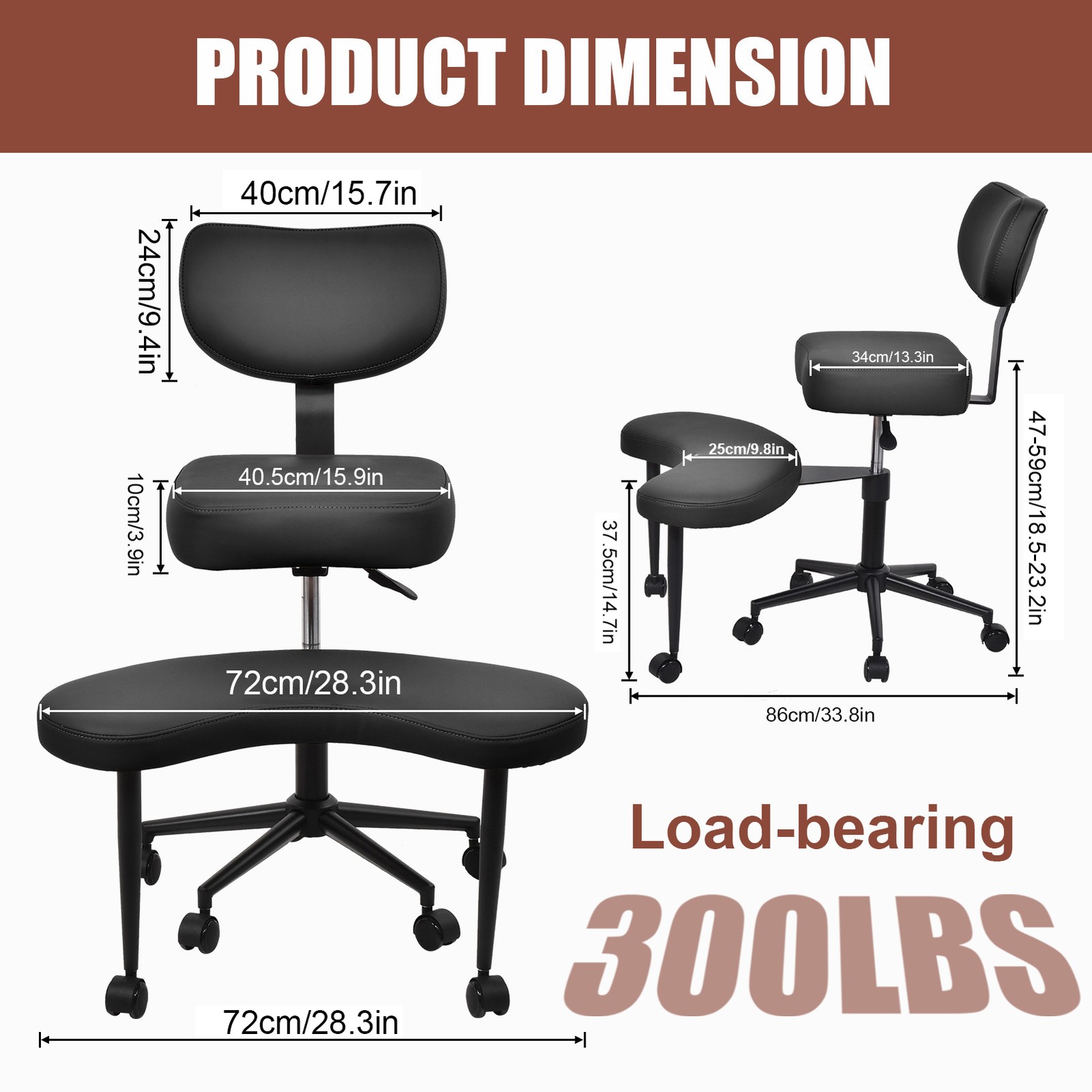 Meditation Cross Legged Armchair, ADHD Chair, Criss Cross Chair for Home Office