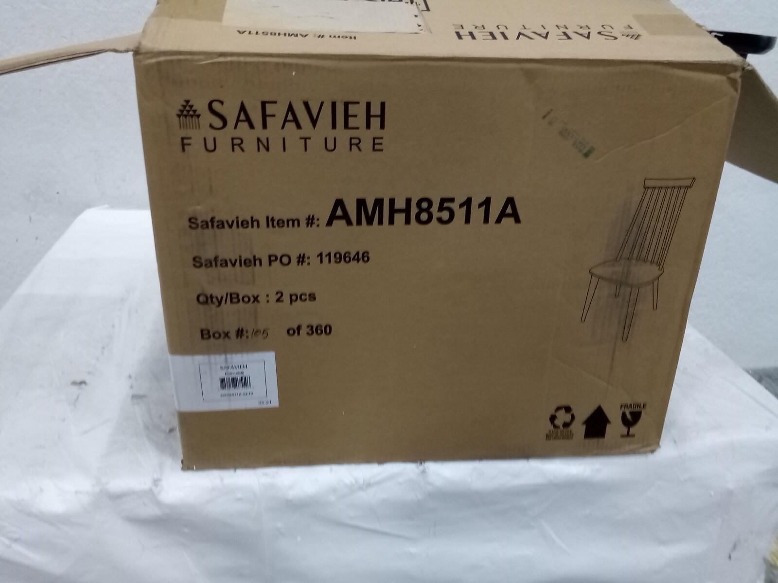Safavieh Burris Side Chair, Reduced Price 2172714450 AMH8511A-SET2