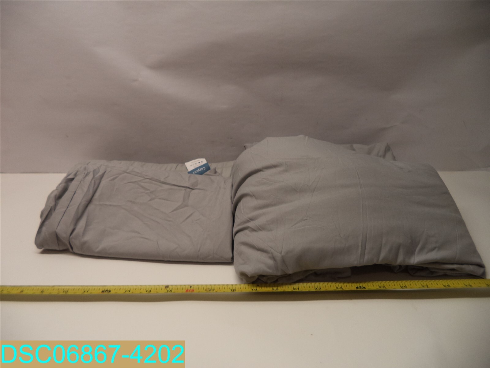 CozyLux Sheets King Size 6 Piece Grey Bed Set