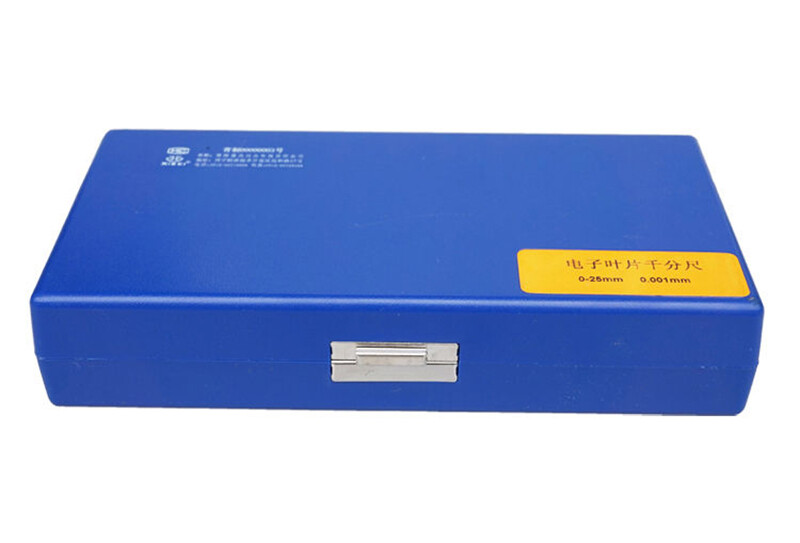 0.001mm Digital Micrometer, Blade Knife Edge Thin Piece Micrometer, 0-25mm Range