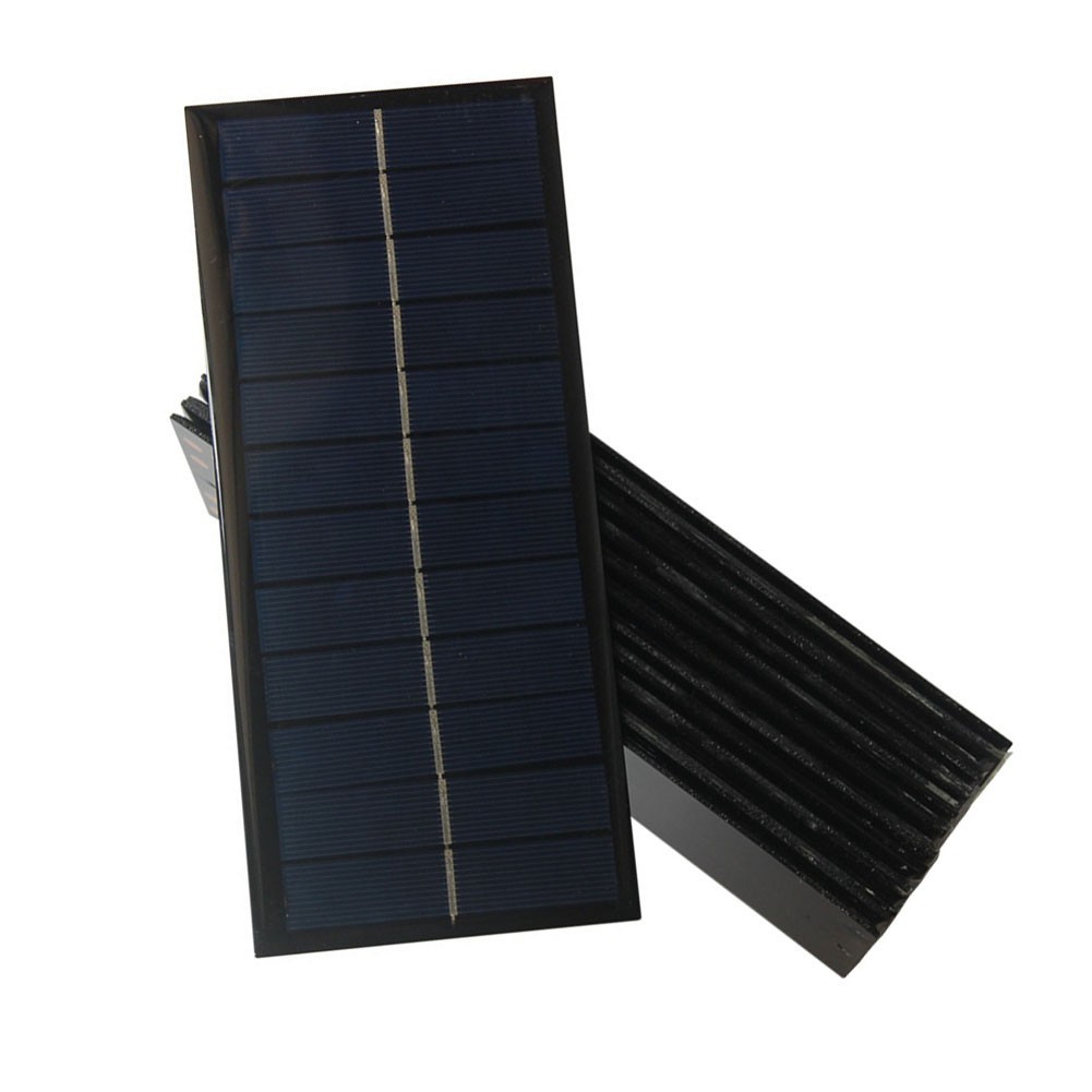 2 5W Solar Panel for Garden Lights with 12V 6V Voltage Efficient Design