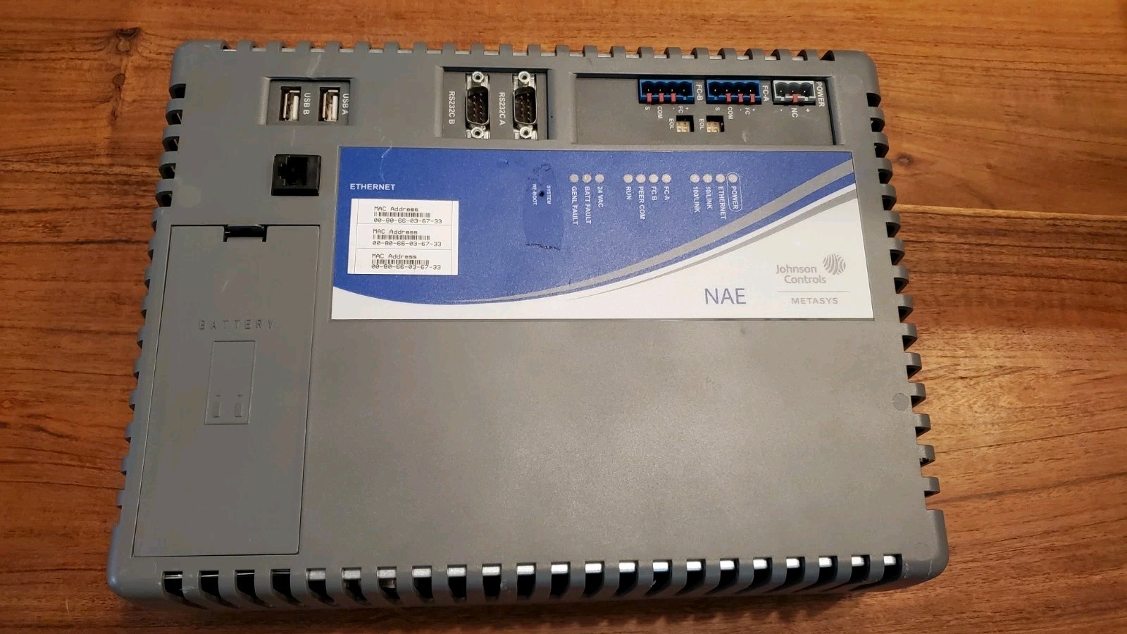 Johnson Controls Metasys Network Automation Engine MS-NAE5510-1