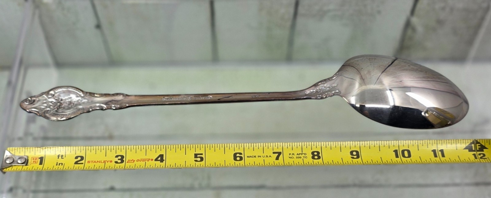 Vintage Wallace Silverplate Serving Spoon Unisex OS Basting Platter Flatware