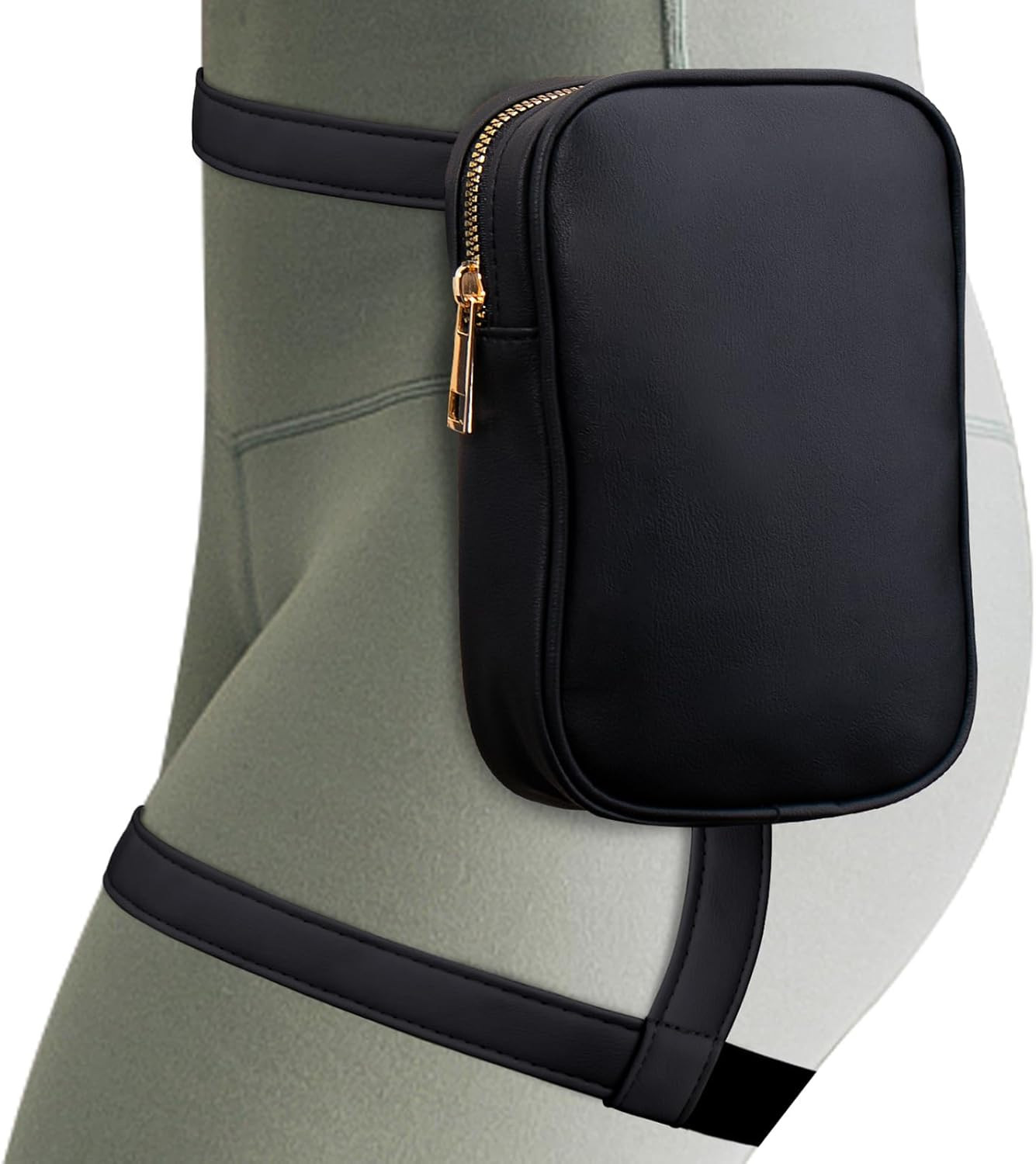 Peicees Womens Drop Leg Bag with Leg Strap Leather Thigh Bag for Motorcycle Cost