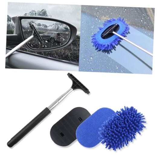 Car Windshield Cleaner Tool,3 in 1 Car Window Cleaner Tool Kit with