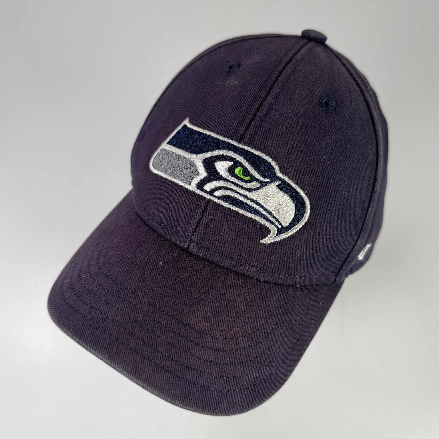47 Brand Hat Boys Toddler Navy Blue Adjustable Seattle Seahawks Cotton NFL