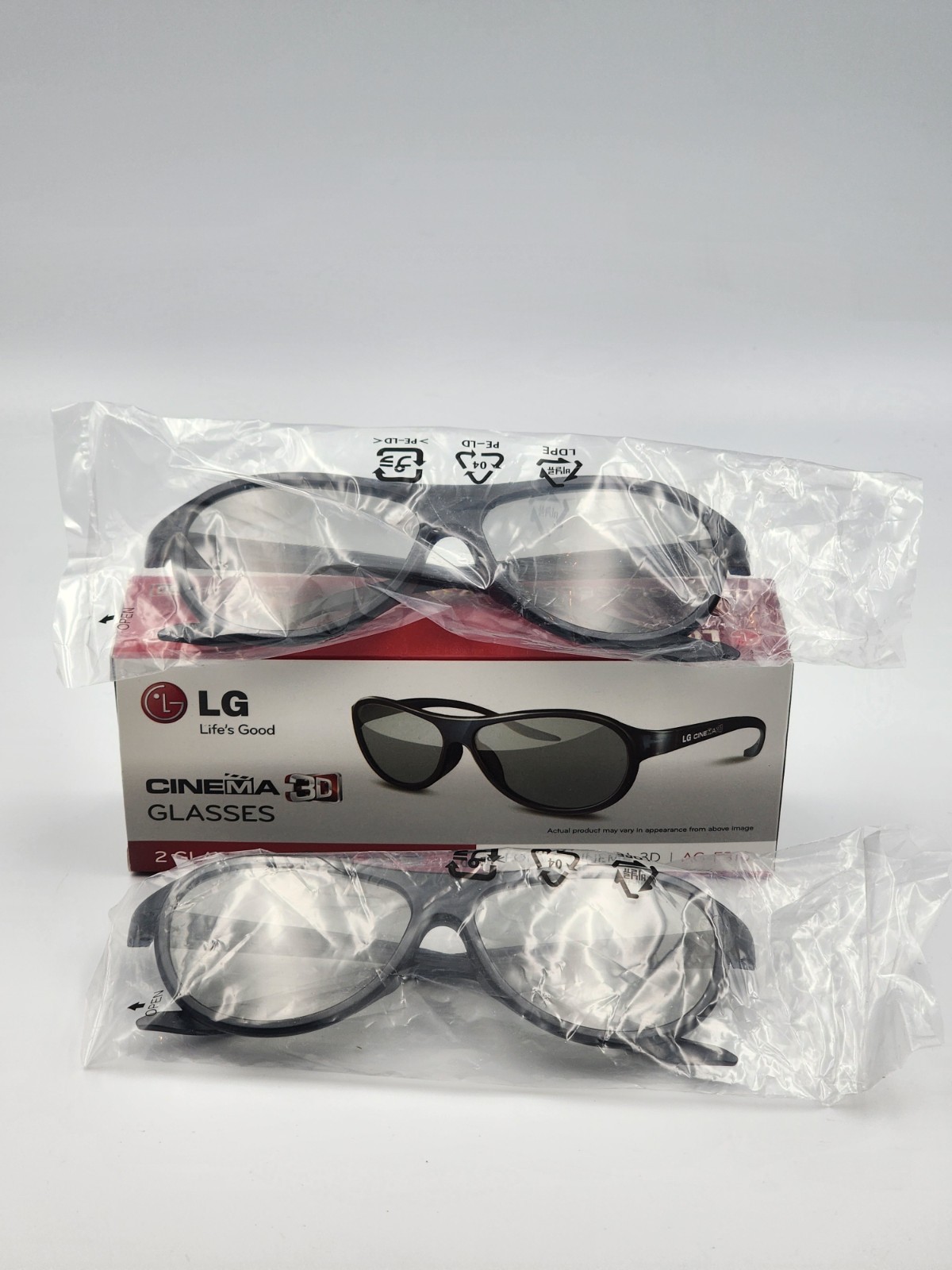 LG Cinema 3D Glasses (AG-F310) for LG Cinema 3D - Set of 2