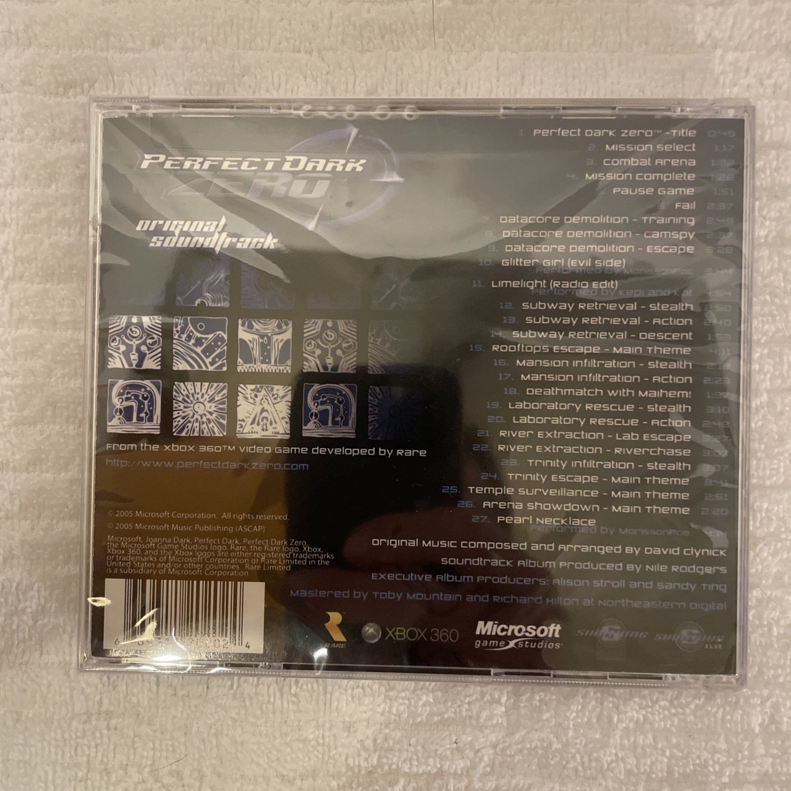 Perfect Dark Zero Original Soundtrack CD - NEW SEALED