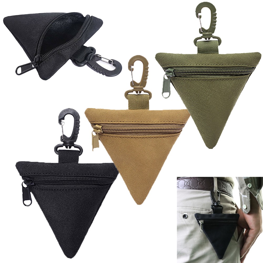 Tactical Mini Size EDC Utility Pouch Pocket Organizer Wallet for Biking Camping