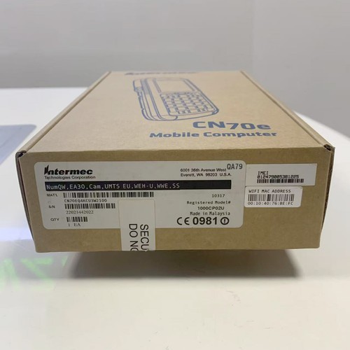 Intermec CN70 Mobile Handheld Computer Rugged Barcode Scanner CN70EQ4KCU3W2100