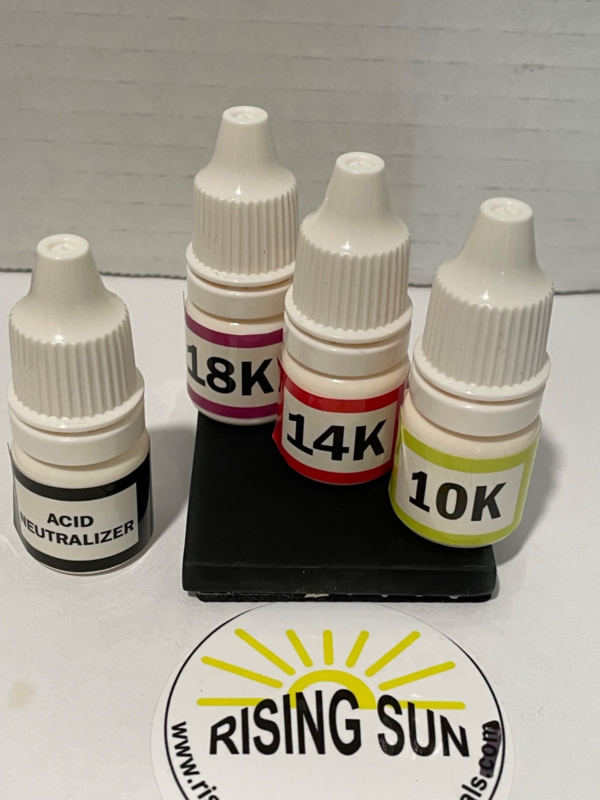 Gold Tester, Gold Test Kit, Gold Tester, Gold  Acid 10K, 14K, 18K, Test Stone, a