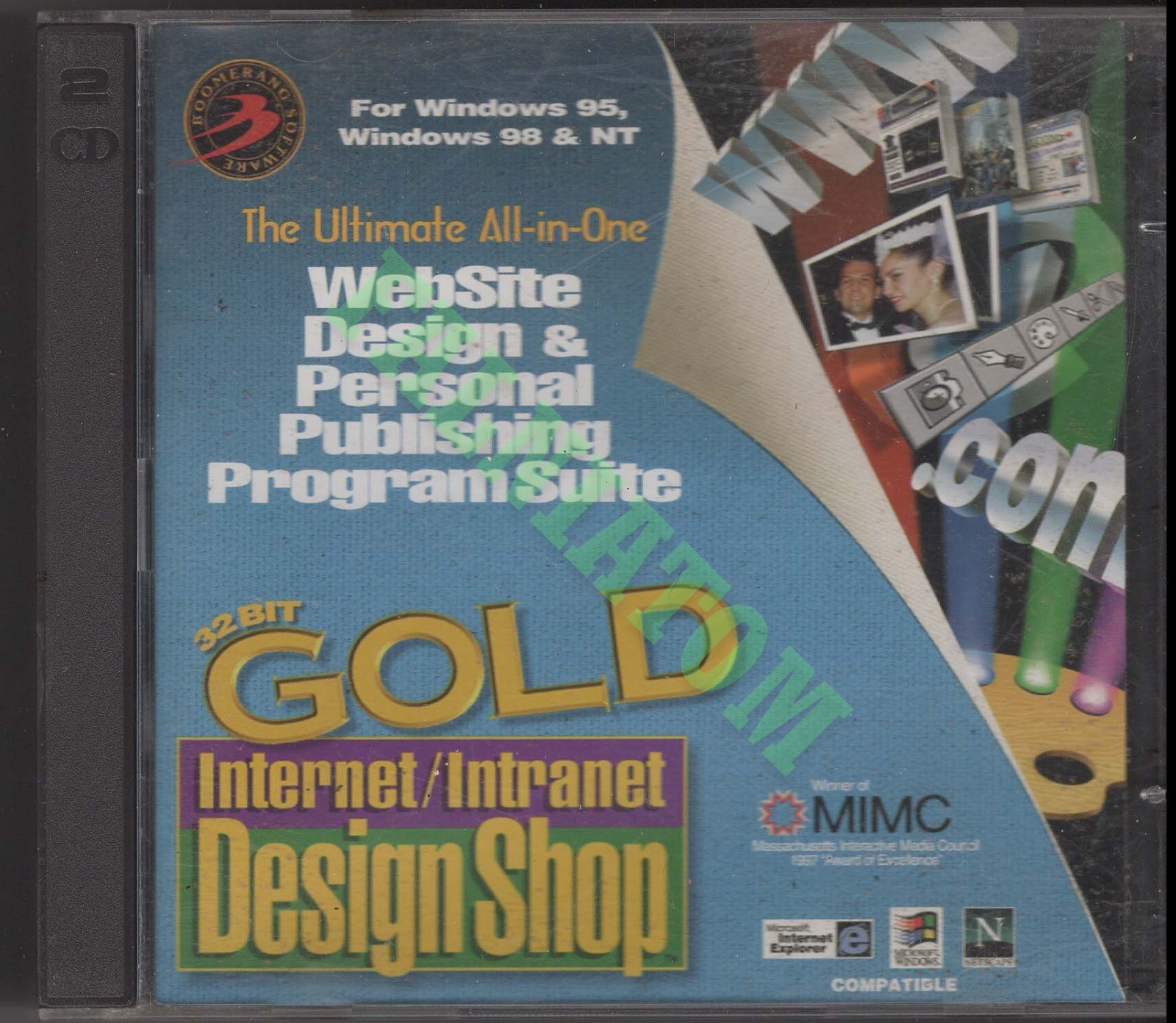32 Bit Gold Internet/Intranet Design Shop - 1998 (2 discs)