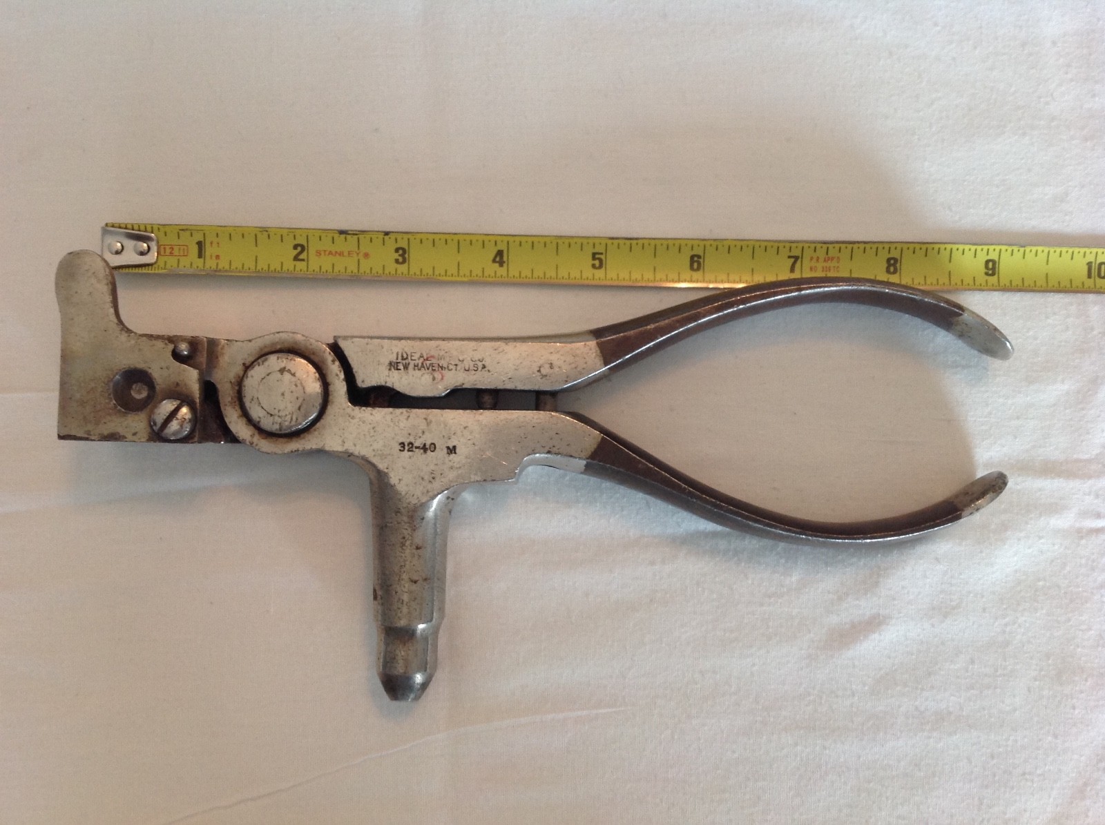 ANTIQUE IDEAL MFG. CO.  BULLET MOLD RELOADING TOOL 32-40 M PAT. 1884
