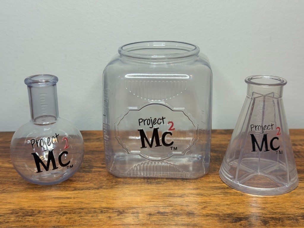 Project Mc2 Ultimate Science Lab Kit ~ 3 Beaker Replacement Parts Only