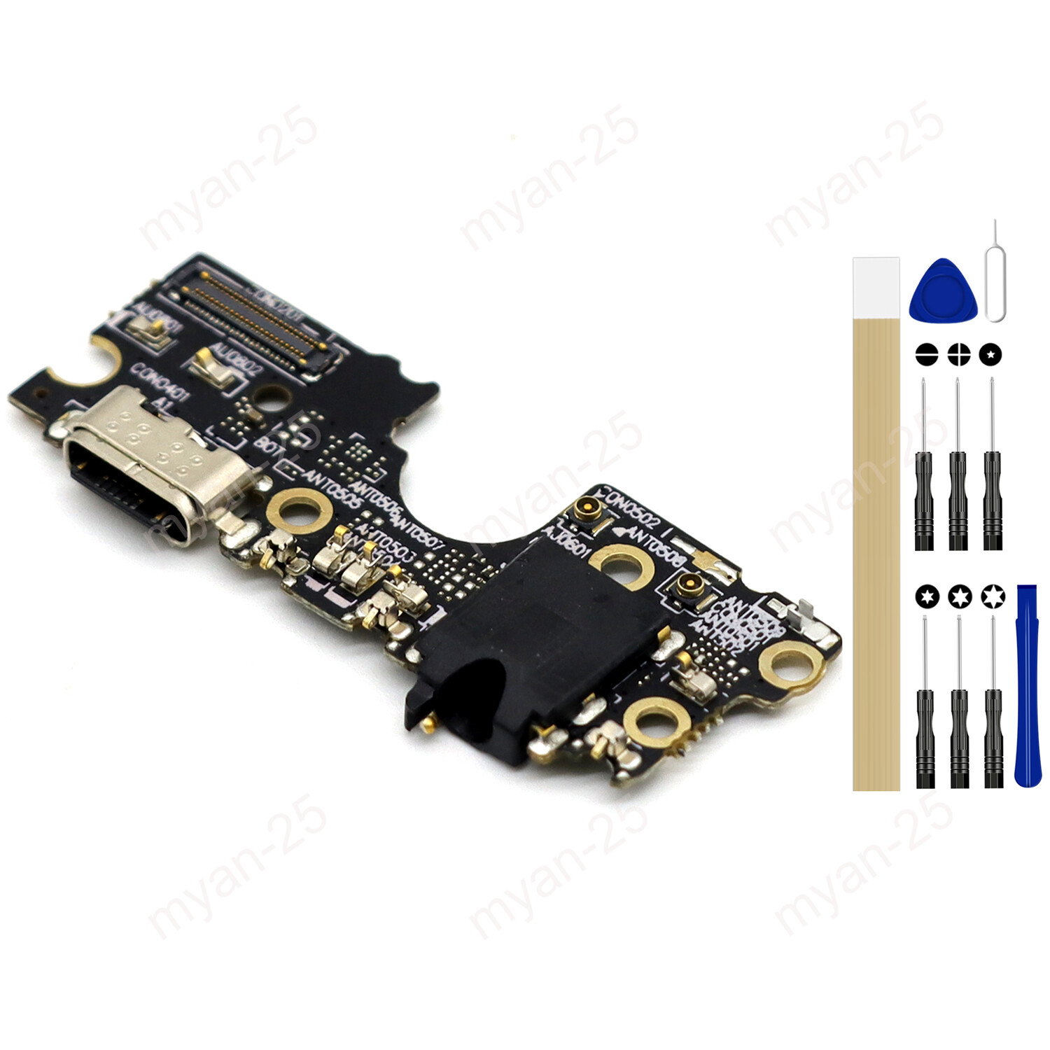 For Asus Zenfone 6 ZS630KL I01WD USB Charging Port Dock Audio Jack Mic Board