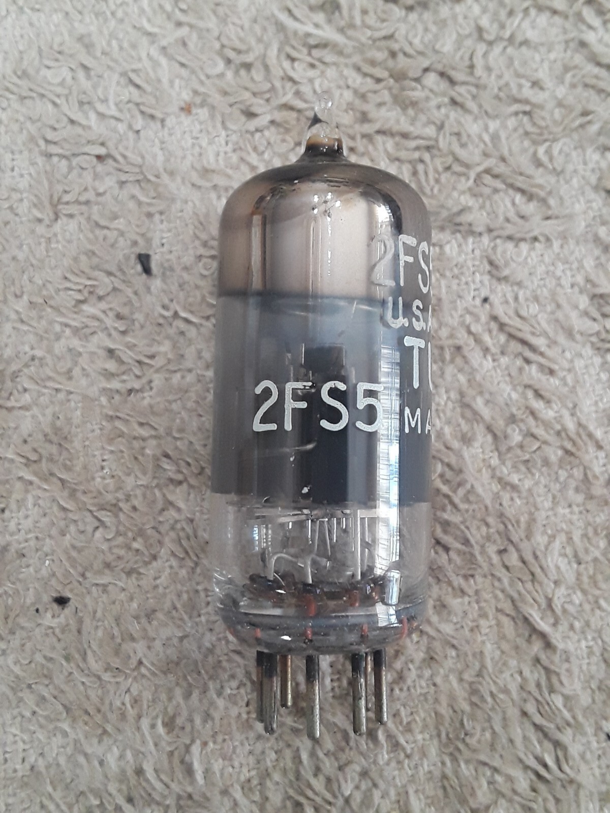 NOS Tung-Sol 2FS5 Vacuum Tube