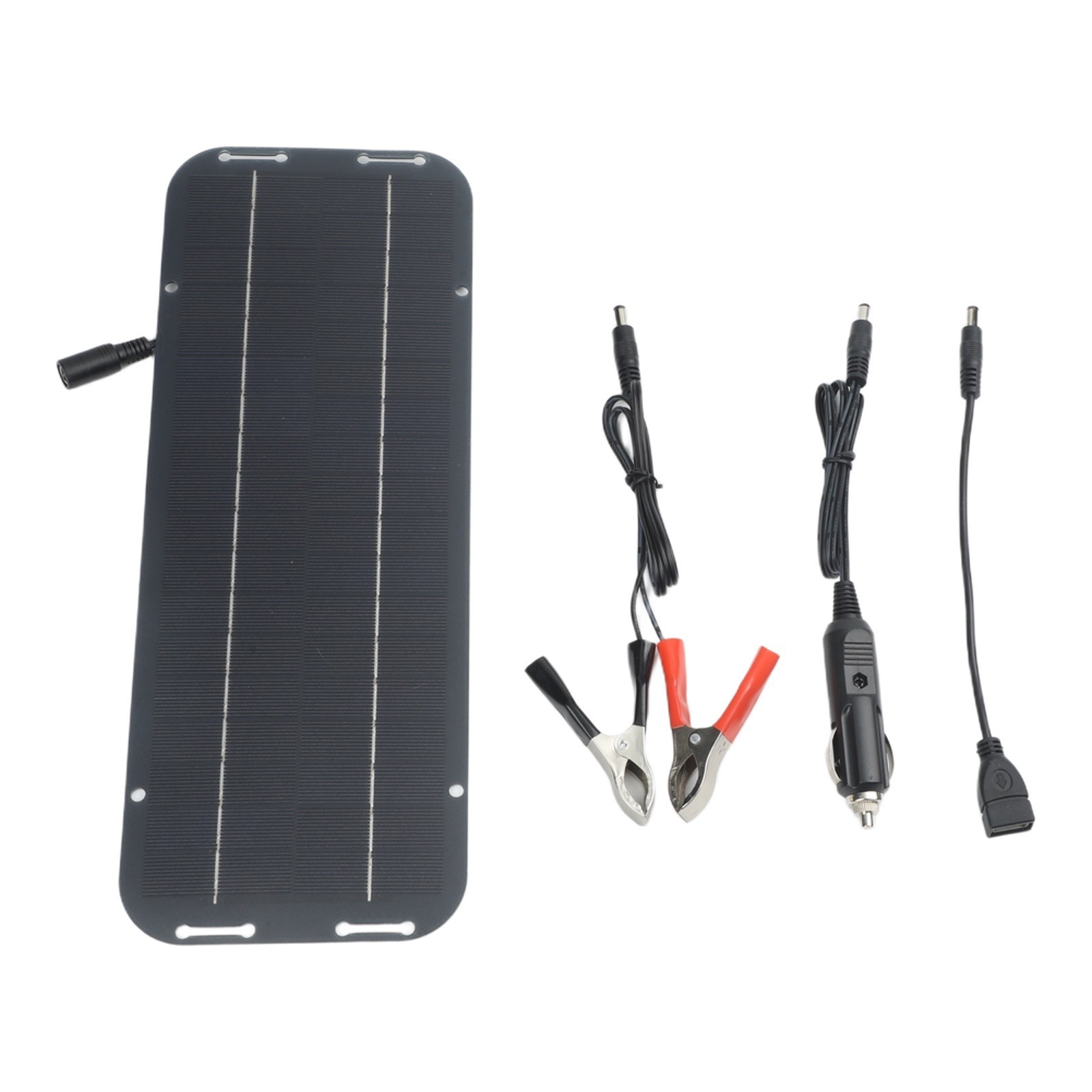 30W Solar Panel 18V Charging Camping Supply Doubles Output for current