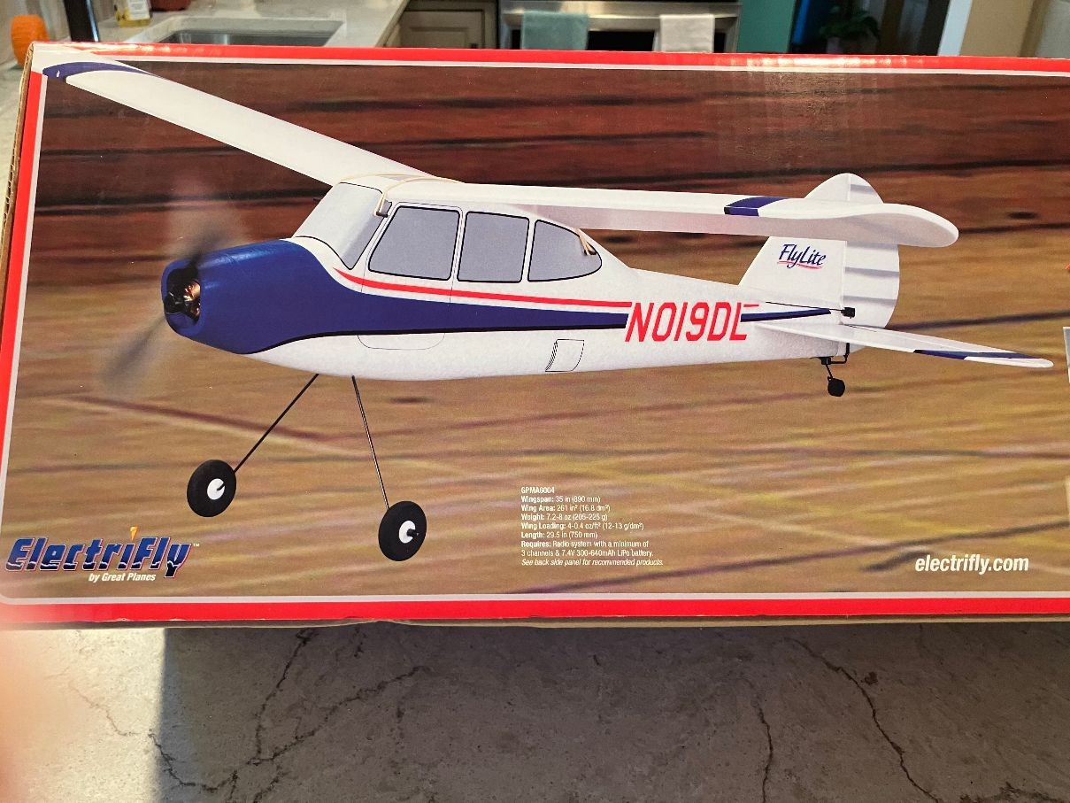 Electrifly Flylite RC Airplane - RxR Version