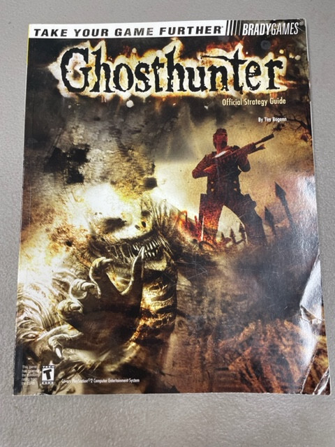 Ghosthunter: Official Strategy Guide (Paperback) Good Condition