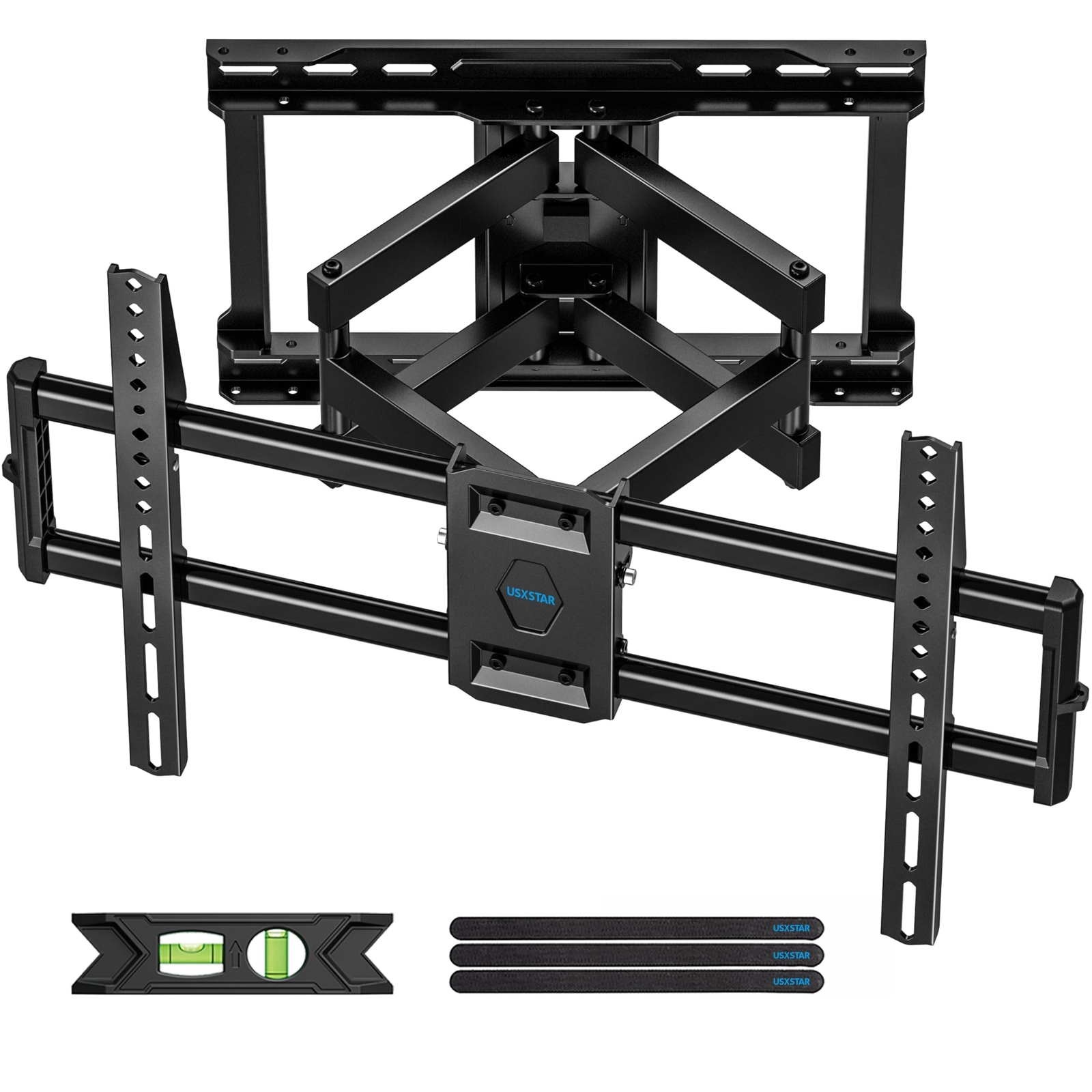 Full Motion TV Wall Mount Bracket for 37-86 Inch TV Mounts Up to 132lbs, Fit ...