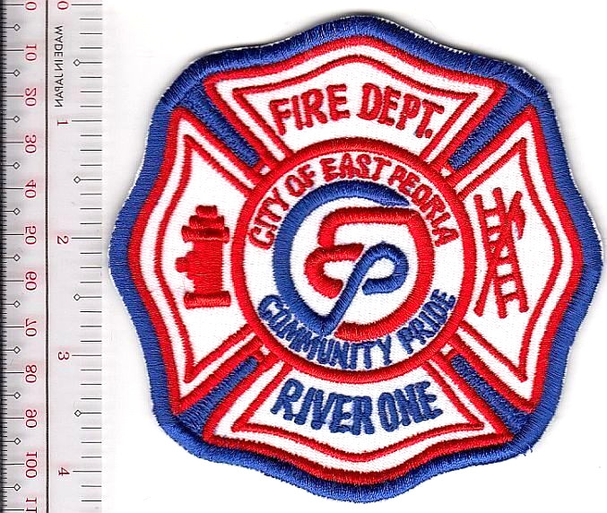 Fire Boat East Peoria Fire Dept River One William A Folmar Fireboa vel NO TARIFF