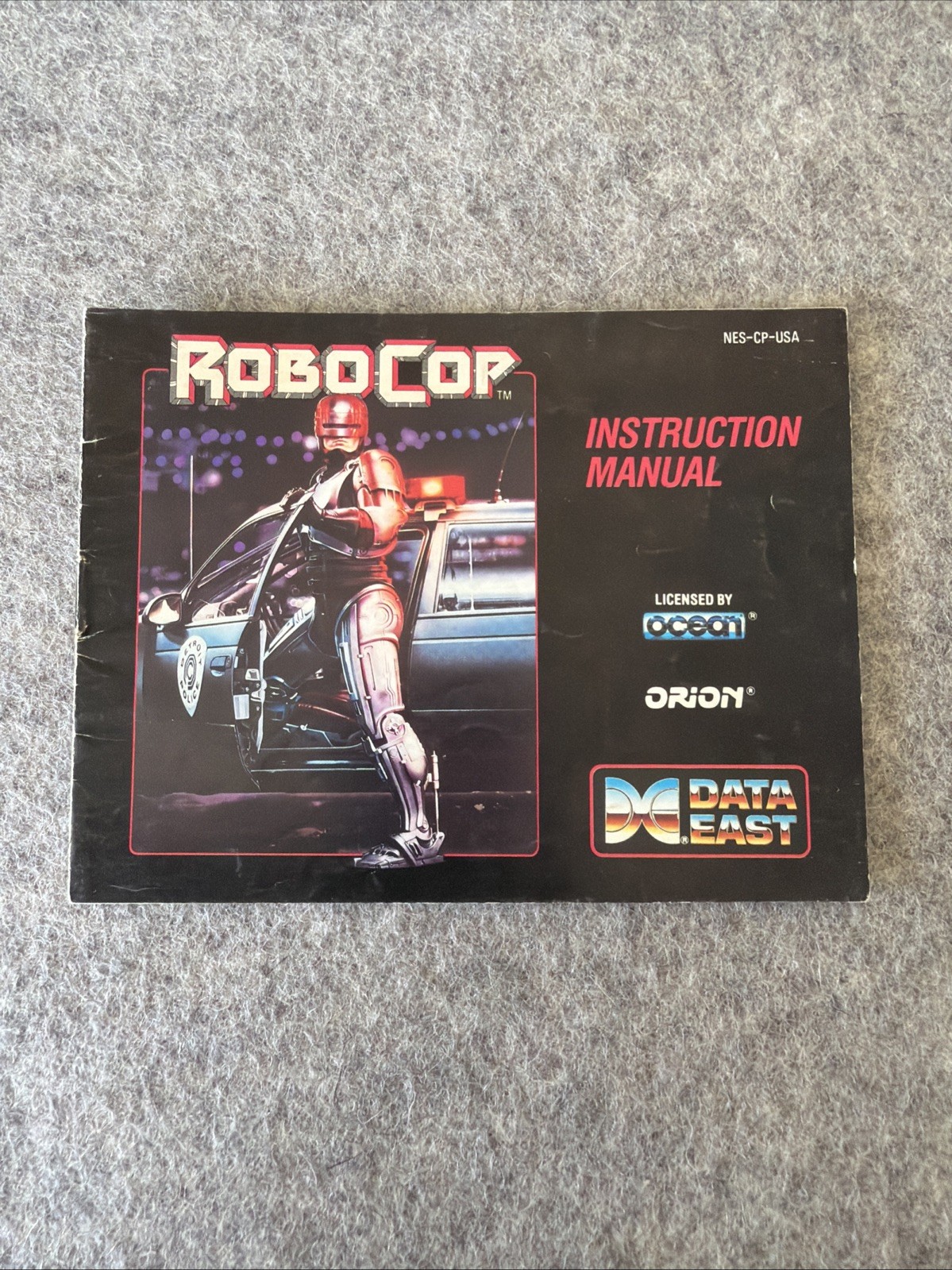 RoboCop (NES, 1989) - Instruction Manual / Booklet Only