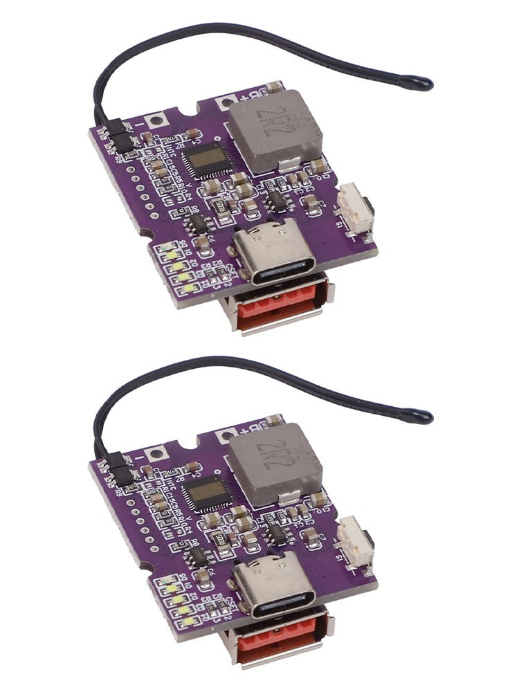 2 Pack of 22 5W Power Bank Modules with Enhanced Safety and Charging Efficiency