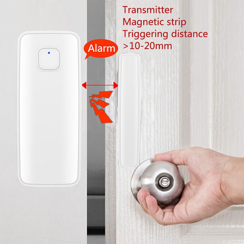 C06 TUYA APP WiFi Door Window Sensor Open/Close Burglar Alarm Security Detector