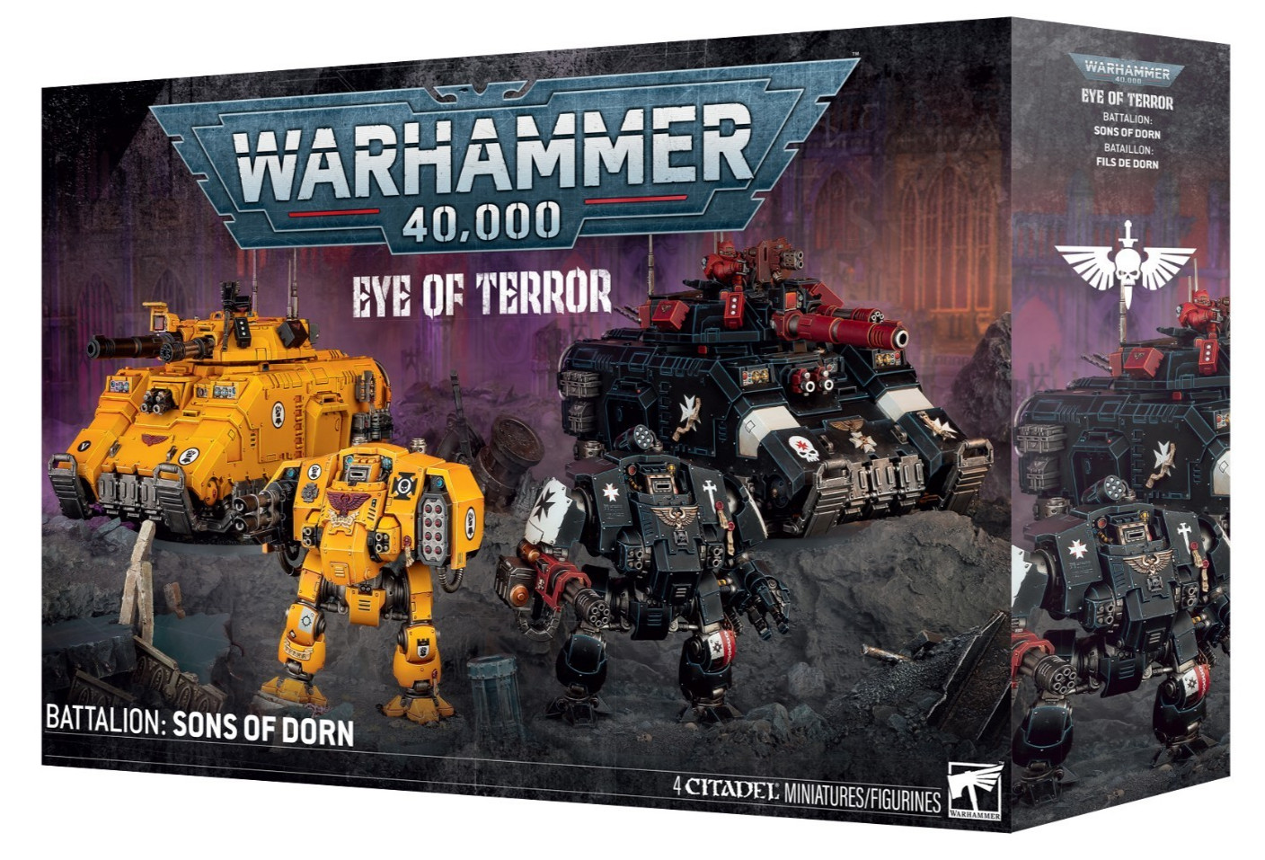WARHAMMER 40,000 EYE OF TERROR BATTALION: SONS OF DORN 55-33 NEW