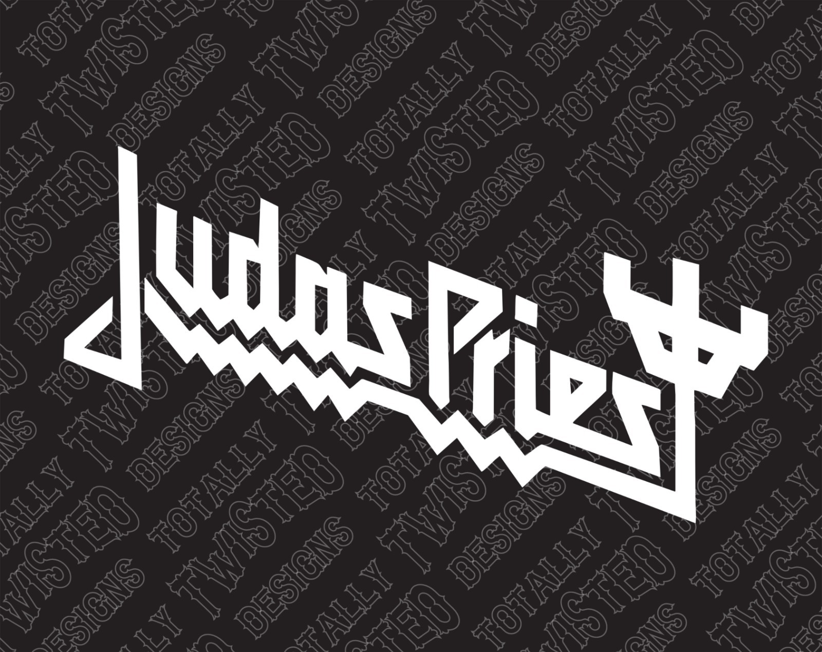 Judas Priest vinyl decal sticker Car Truck Hard Rock Band Logo Metal