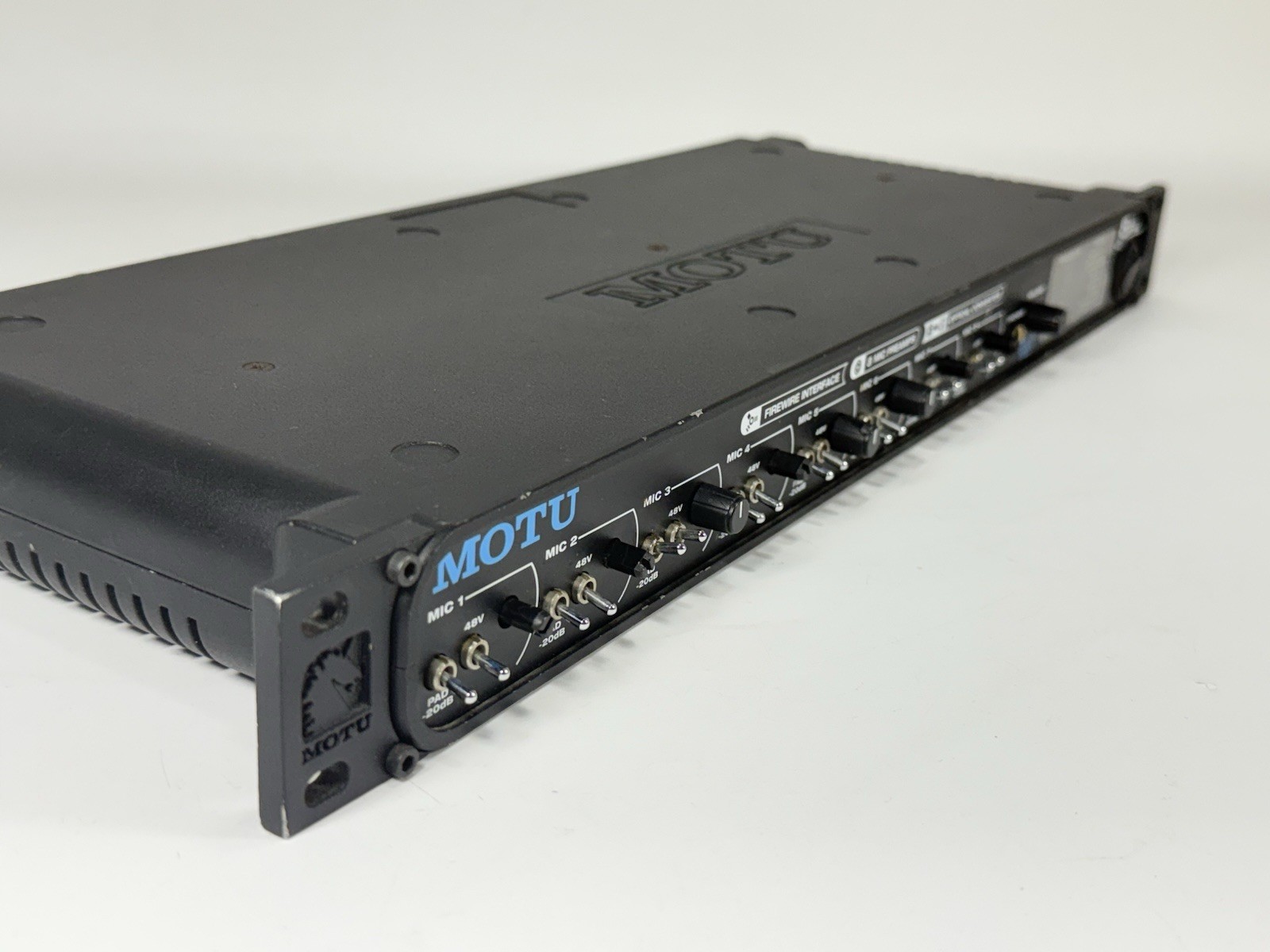 Motu 8Pre (8-Pre) Eight Mic Preamps - MIDI Firewire Audio Interface - WORK