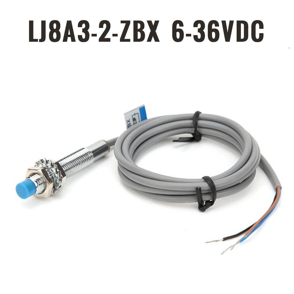 High Quality M8 NPN NO Inductive Switch with Red LED Output Indication