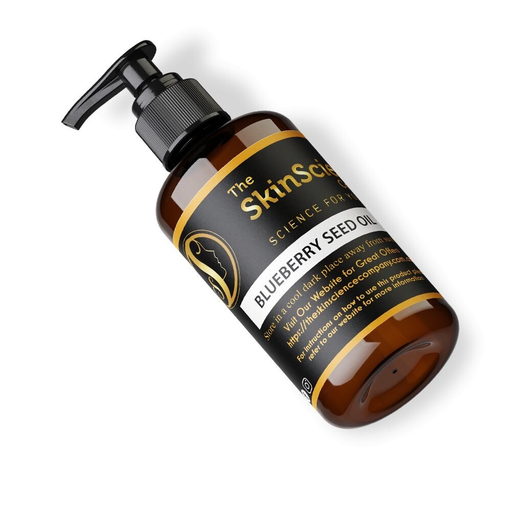 Blueberry Seed Oil - Pure Cold Pressed for Skin & Hair | Free Shipping - 100ml