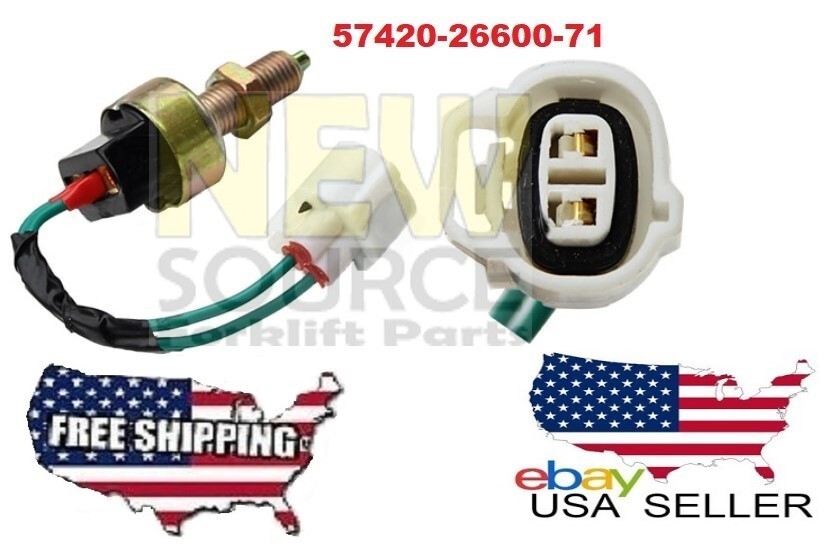 57420-26600-71 BRAKE STOP LIGHT SWITCH TOYOTA FORKLIFTS