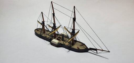 USS Susquehanna - Union - Ships - Sailboats - Age of Sail - War Game - Wargaming