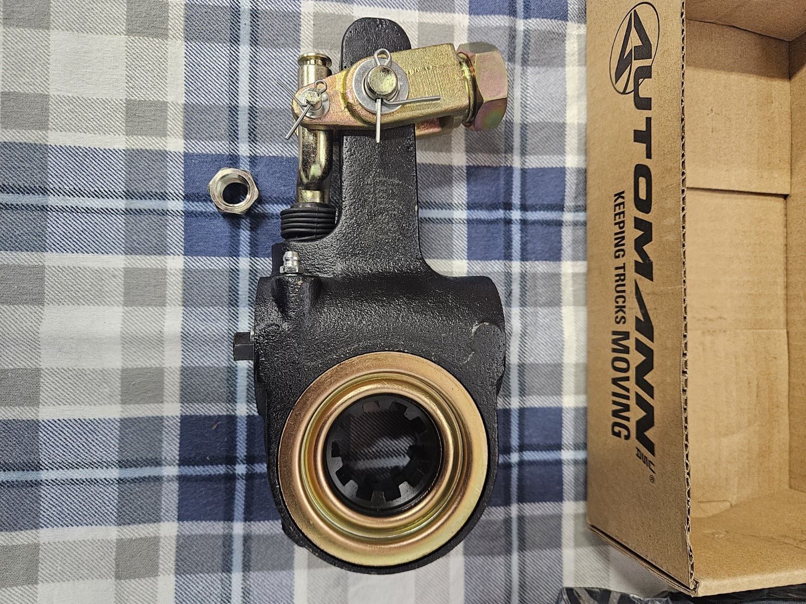 138 1011 AUTOMANN  Gunite Type Slack Adjuster 5.5/ 10 Spline