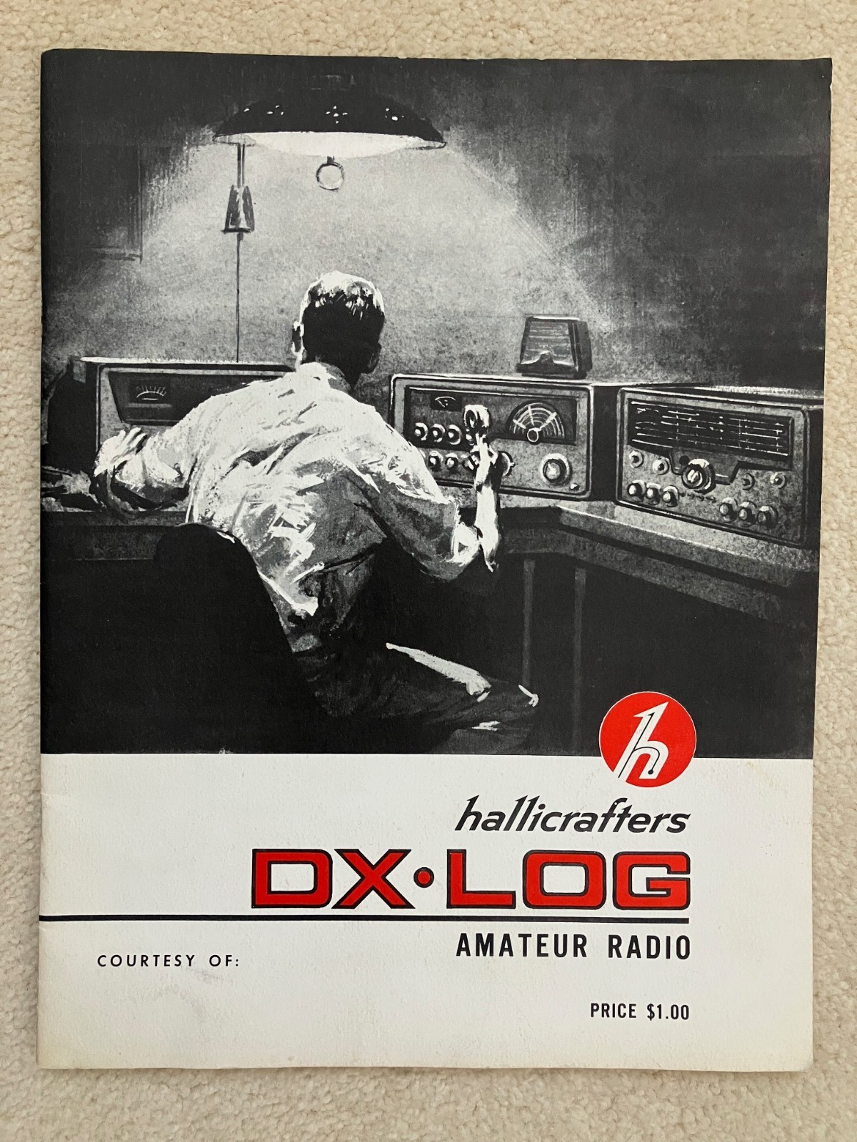 Hallicrafters DX LOG Amateur Radio booklet 094-903851