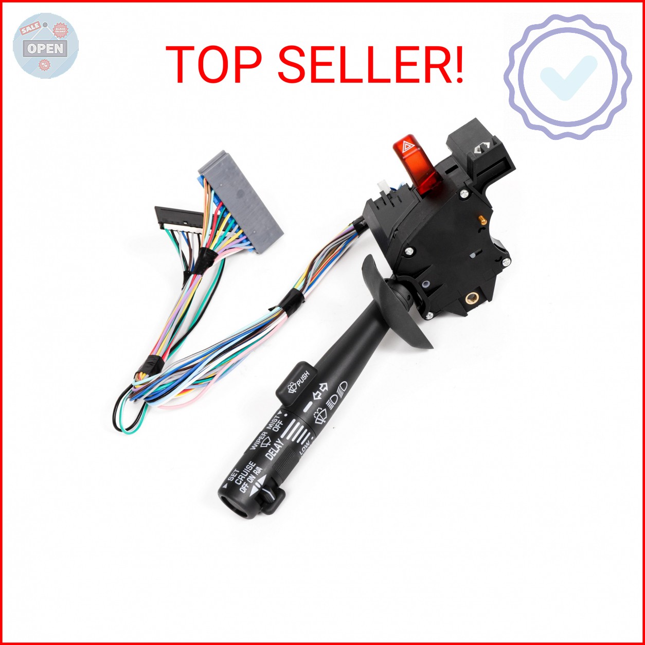 Multi-Function Combination Switch Replacement for 1995-2002 Chevy Tahoe S10 GMC