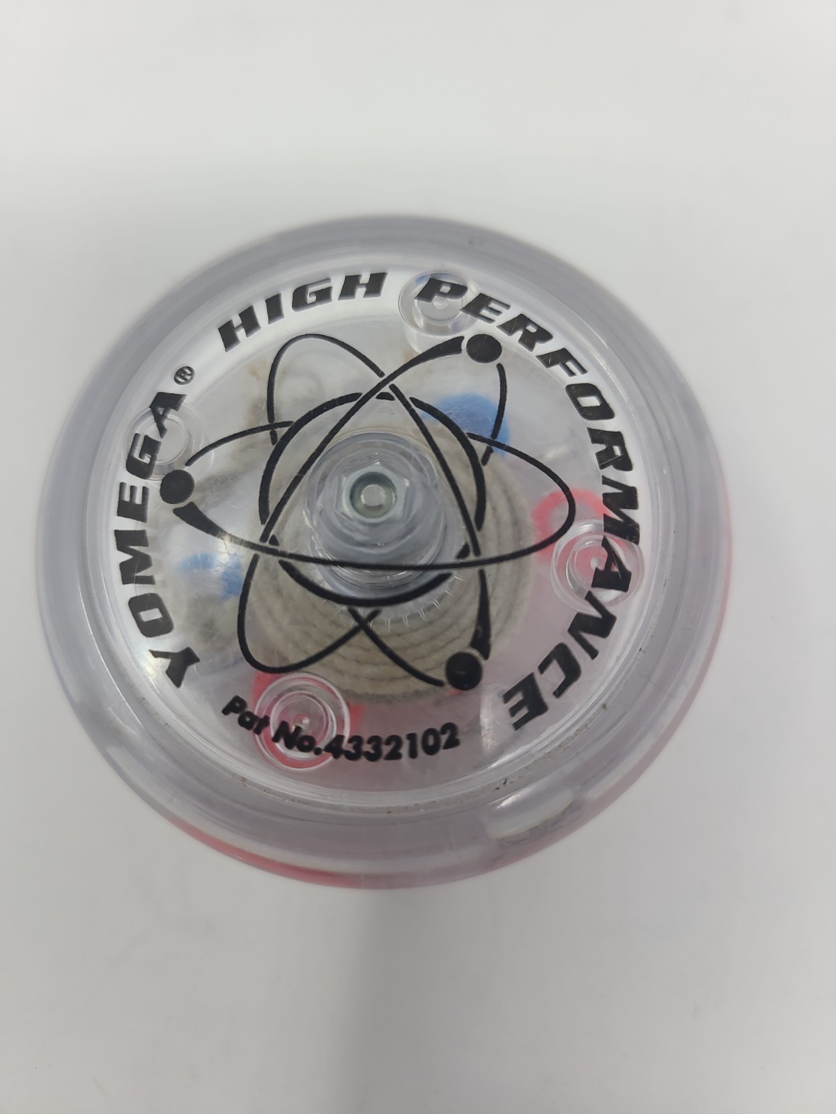 Vintage Yomega High Performance Yoyo Clear