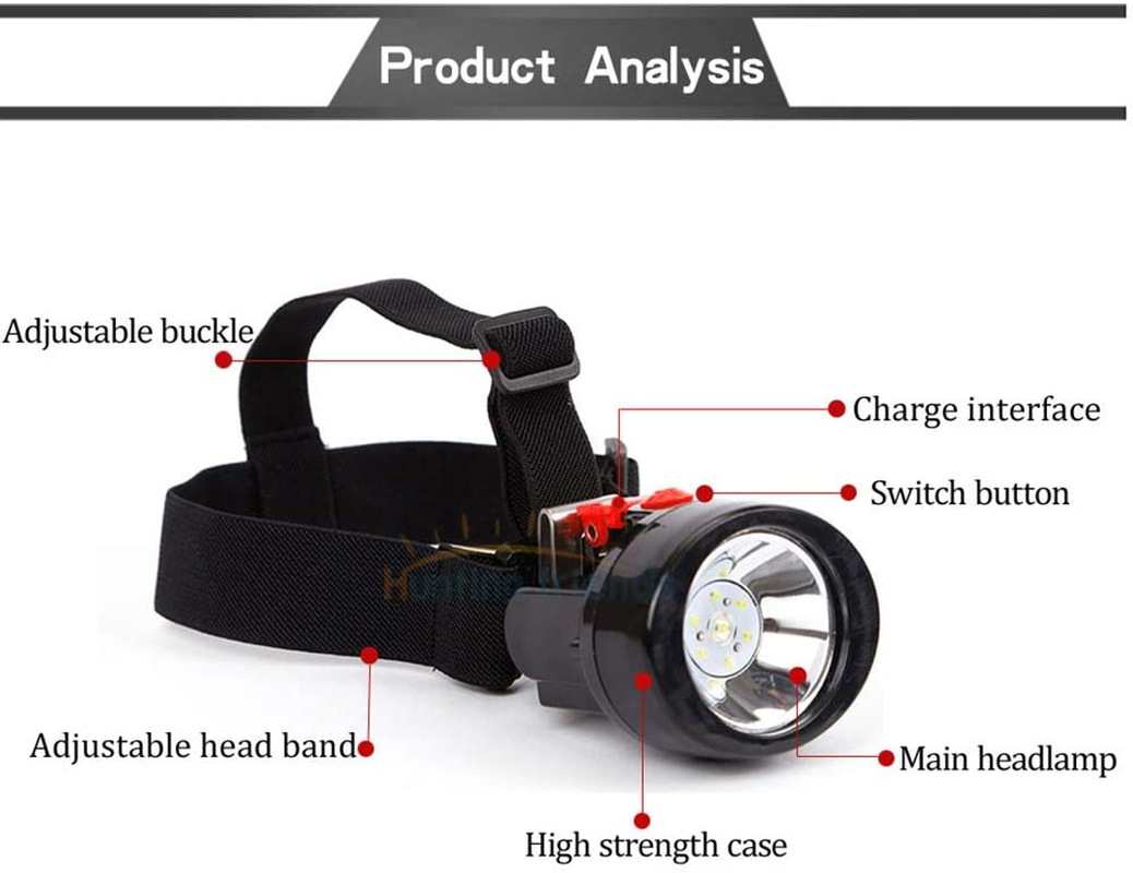 Mining Light KL2.8LM Rechargeable LED Headlamp Waterproof Explosion-Proof Min...