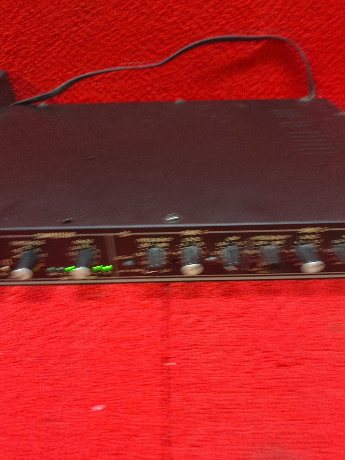 Used Black Rane VP-12 Voice Processor 48V Phantom Power Good Cond