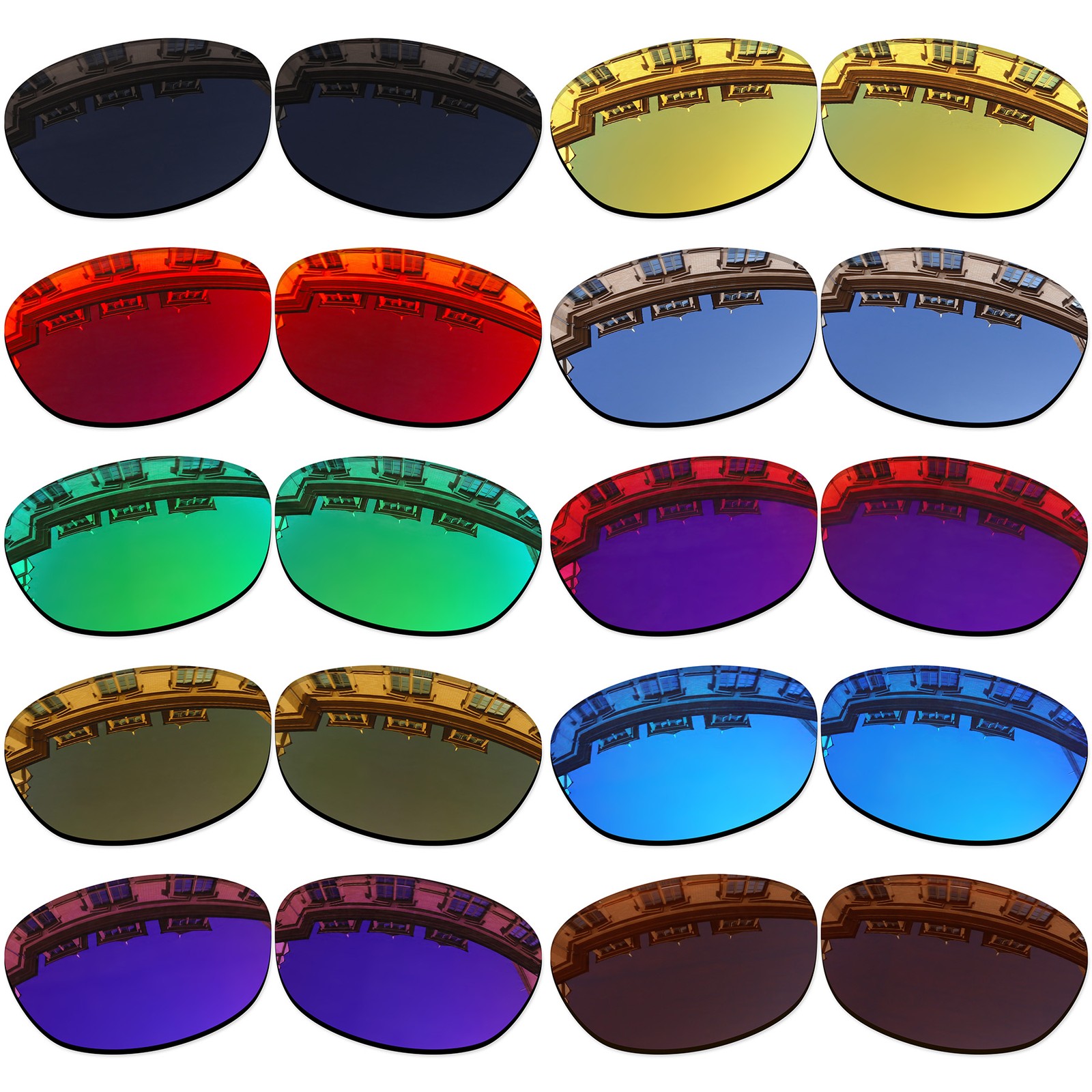 Vonxyz 20+ Color Choices Replacement Lenses  for-Oakley Blender OO4059 Sunglass