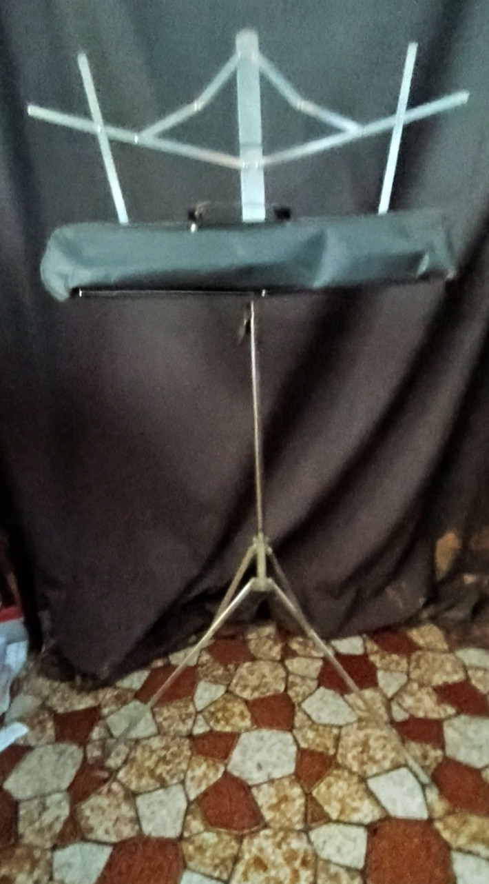 Vintage Norwood Folding Sheet Music Stand w/Case