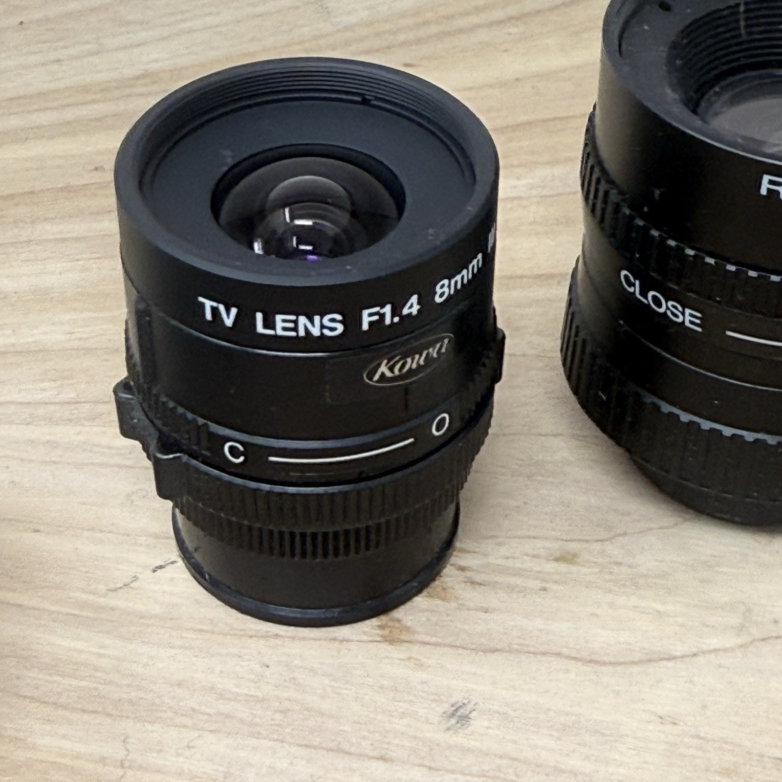 Pixelink PL-A641 Microscope Camera With 5 TV Lenses / Untested